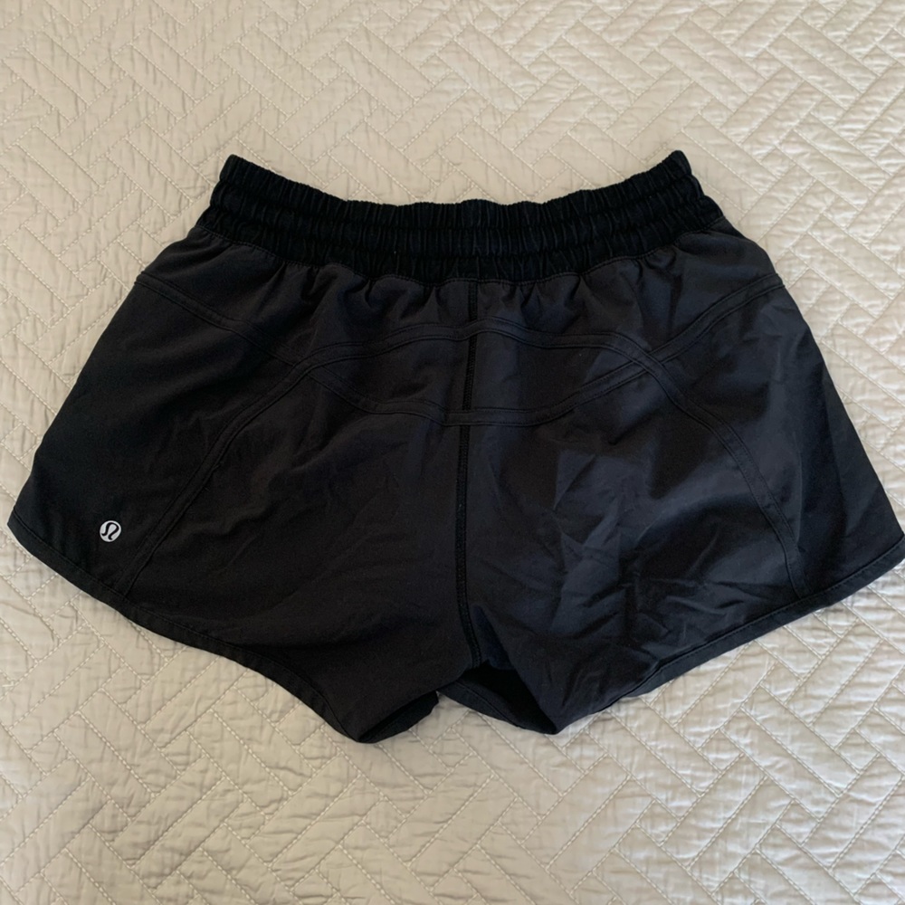Black Tracker Shorts Size 6